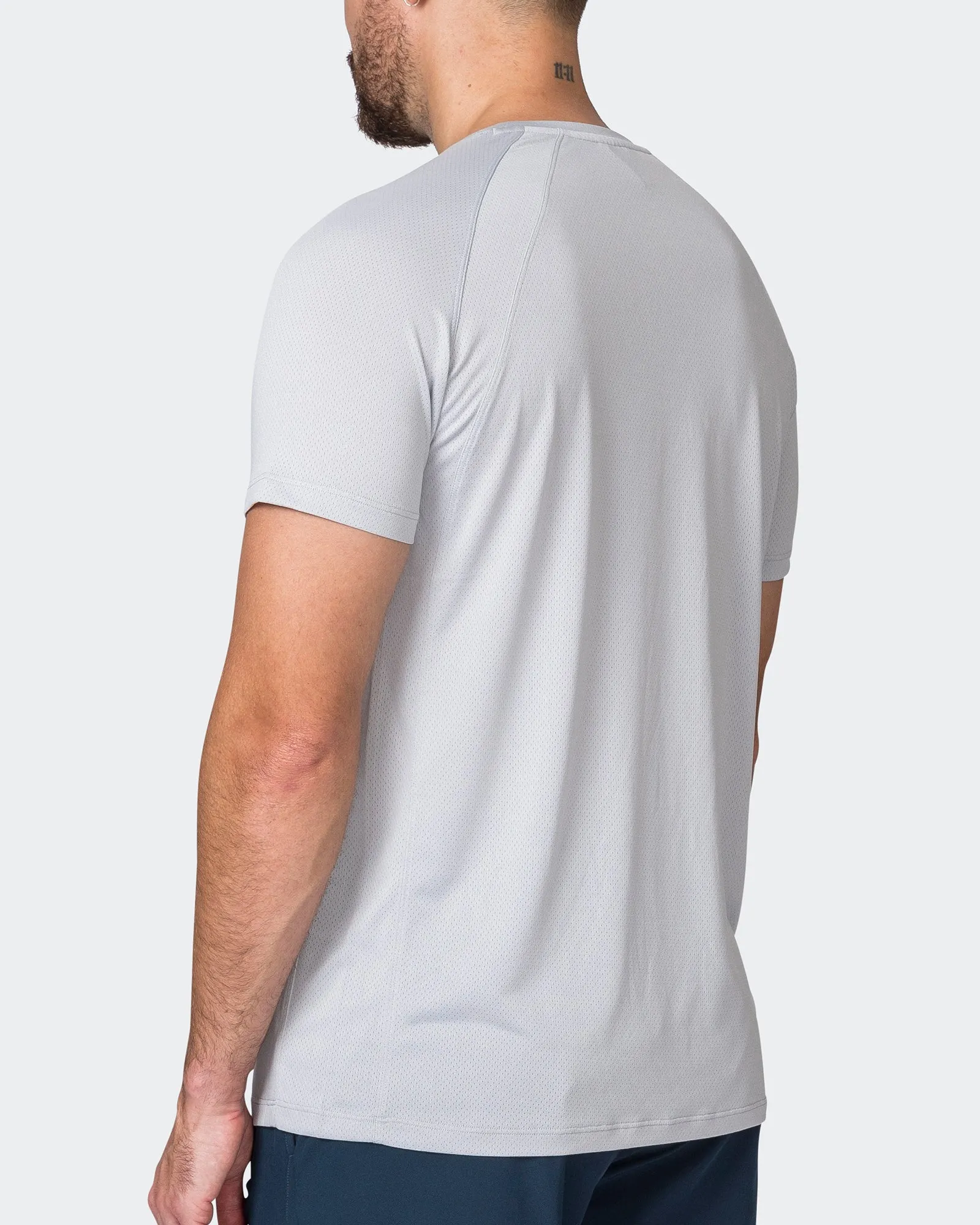 New Heights Running Tee - Quiet Grey
